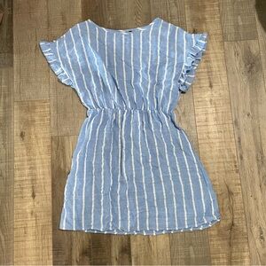 Adorable blue stripped dress